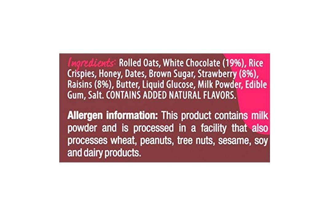 ASAP Fruits & White Chocolate Bars   Box  40 grams